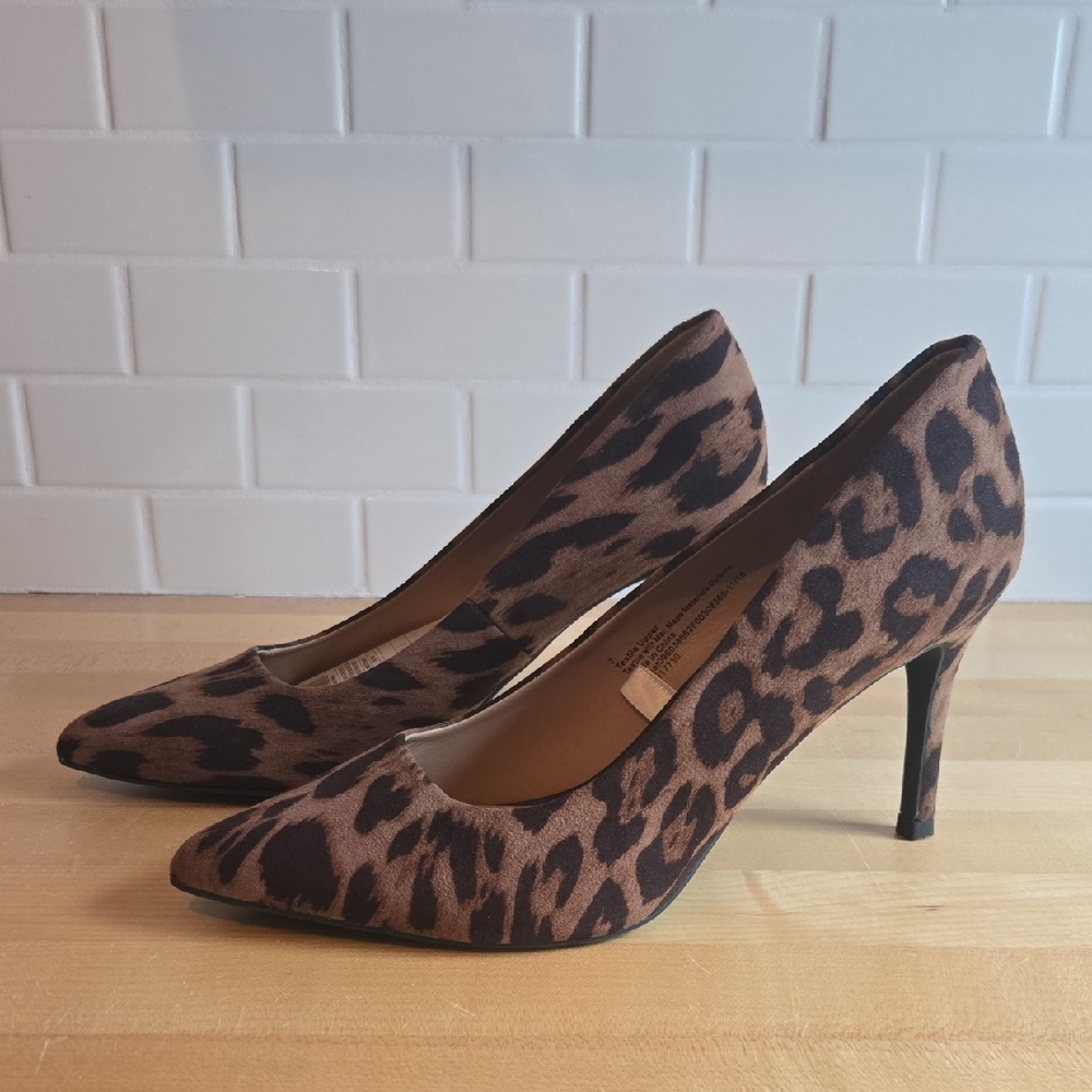 A New Day Leopard Print Heels